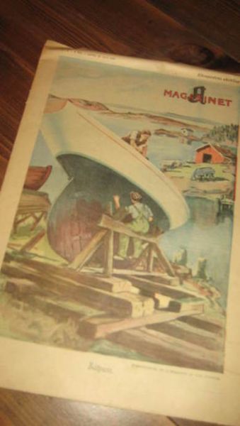 1932 nr 018 A MAGASINET Originaltegning for A Magasinet av Lillo Stenberg