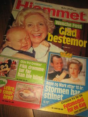 1983 nr 018 HJEMMET WENCHE FOSS