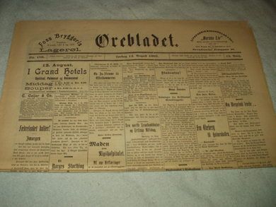 1905 nr 186 Ørebladet