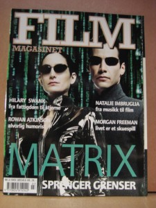 2003,nr 003,                                  FILM MAGASINET. MATRIX.