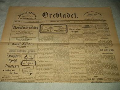 1906 nr 018 Ørebladet