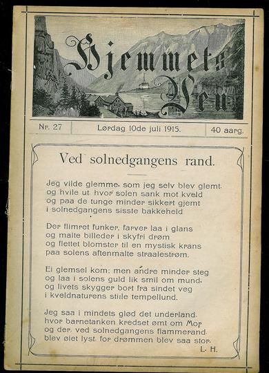 1915 nr 027 Hjemmets Ven