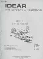 IDEAR FOR NATURSTI & EKSKURSJON.                  Hefte nr 4. MYR OG FERSKVATN.