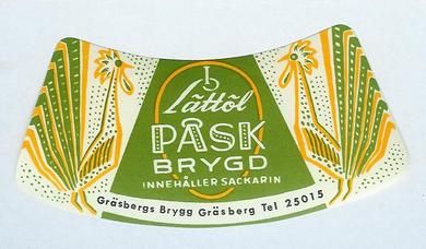 Lettøl PÅSKBRYGD fra Gresbergs Brygg Gresberg