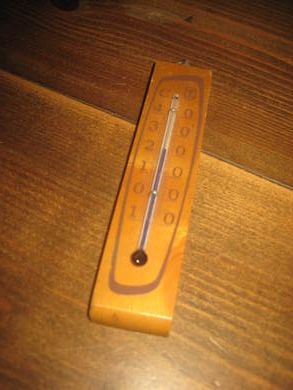 Gammelt IFT termometer 50 tallet