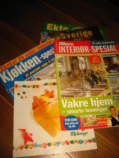 Lott med diverse blad. Merka nr A.