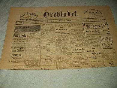 1905 nr 209 Ørebladet