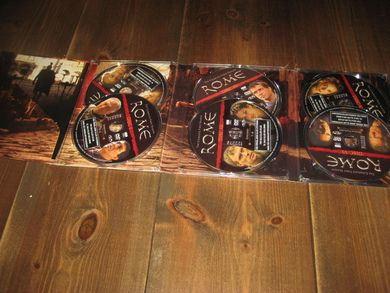 ROME Hele sesong nr 1 komplett 12 episoder fordelt på 6 stk DVD