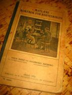 MILBERG: MATLÆRE. KOKEBOK FOR BARNESKOLEN. 1925