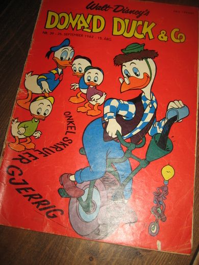 1962 nr 039 DONALD DUCK & CO