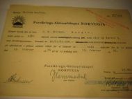 Forsikrings- Aktieselskapet NORVEGIA, Nr. 27791, 1935