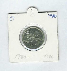 1980, 5 PTAS