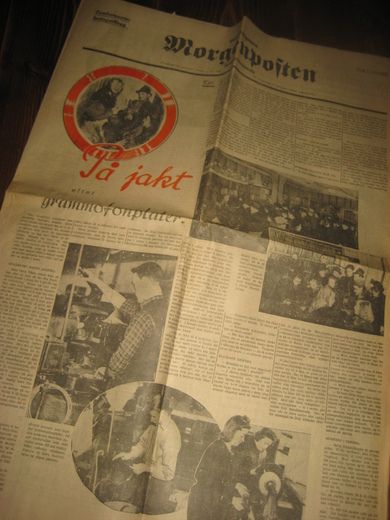 1942 NR 010 Morgenposten På jakt efter grammofonplater