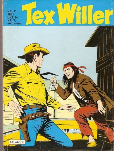 1981,nr 011, Tex Willer