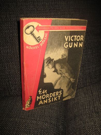 GUNN VICTOR: En MORDERS ANSIKT Bok nr 36 1947