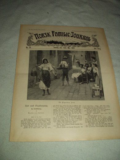 1904 nr 020 NORSK FAMILIE JOURNAL