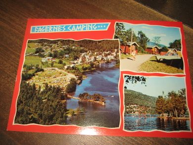 Fagernes Camping Valdres Arne Goldberg Hønefoss F-11864 Ubrukt