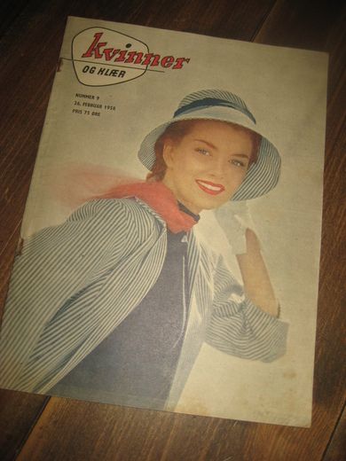 1958 nr 009 KVINNER og klær