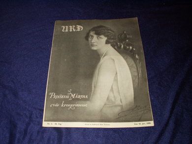 1929 nr 004 URD Prinsesse Mattha vår kromprinsesse