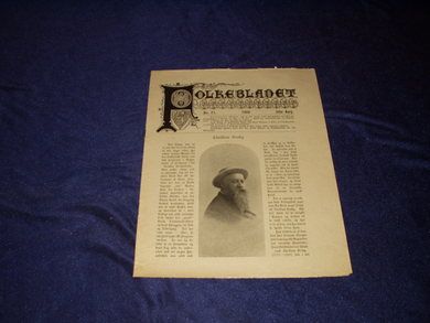 1909,nr 021, Folkebladet