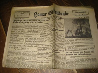 1943 nr 101 Hamar Stiftstidende