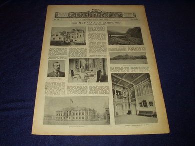 1904 nr 014 Tilæg fra Alleras Familie Journal NYT FRA ALLE LANDE