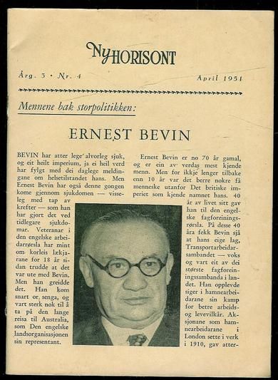 1951 nr 004 Ny HORISONT