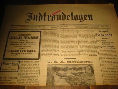 1916 nr 120 Indtrøndelagen