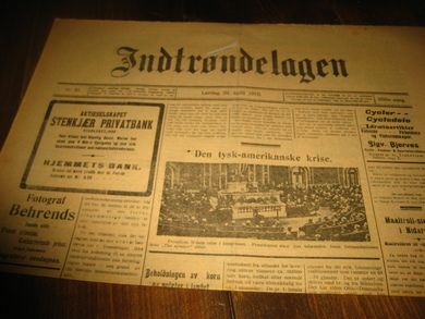 1916 nr 081 Indtrøndelagen