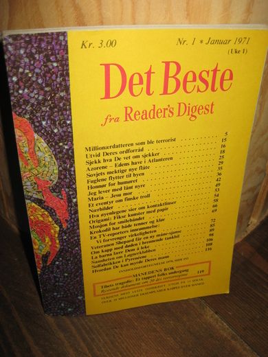 1971 nr 001 Det Beste fra Readers Digest