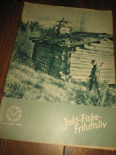 1962 NOVEMBER JAKT FISKE FRILUFTSLIV