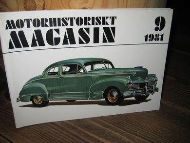 1981 nr 009 MOTORHISTORISKT MAGASIN