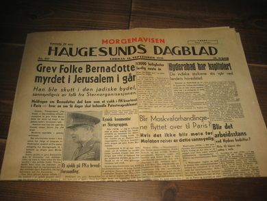 1948 nr 217 HAUGESUNDS DAGBLAD