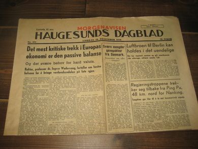 1948 nr 294 HAUGESUNDS DAGBLAD