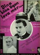 Dina blåa øgon lova mer……..Tutta Rolf. 1933