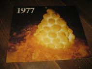 1977 strøken ubrukt kallender fra DOMUS