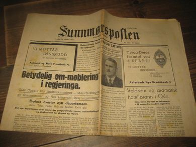 1947 nr 252 Sunnmørsposten