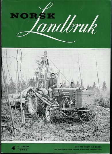 1963 nr 004 NORSK Landbruk