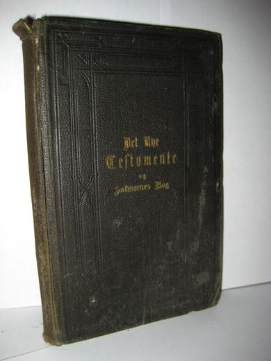 Det Nye Testamente og Salmernes Bog. 1922.