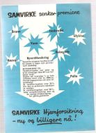 Brosjyre fra SAMVIRKE fra 1960