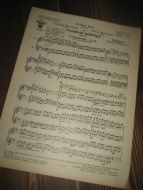 Tschaikowsky, Op. 74, Symphonie pathetique, dritter satz, Violino I, 1925.