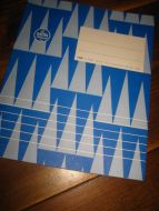 Ubrukt MIPA skrivebok 80 - 90 tallet