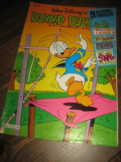 1987 nr 036 Donald Duck & Co