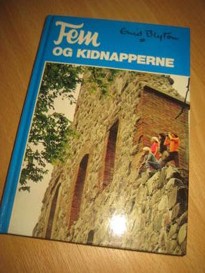 BLYTON: FEM OG KIDNAPPERNE. Bok nr 14, 1988.