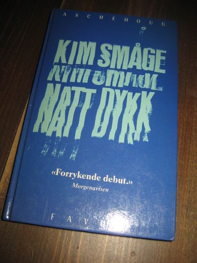 SMÅGE, KIM. NATT DYKK. 1984.