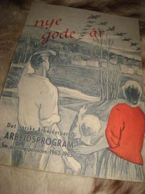 DET NORSKE ARBEIDERPARTIS ARBEIDSPROGRAM for stortingsperioden 1962-1965. 1961.