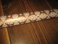 Uåpna rull julepapir fra 80 tallet 2 5 meter pent papir dette er rull nr 20