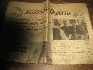 1958 nr 146 HAUGESUNDS DAGBLAD