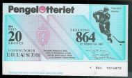 1987 trekning nr 864 Pengelotteriet