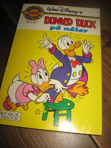 DONALD DUCK PÅ NÅLER Bok nr 145 1993